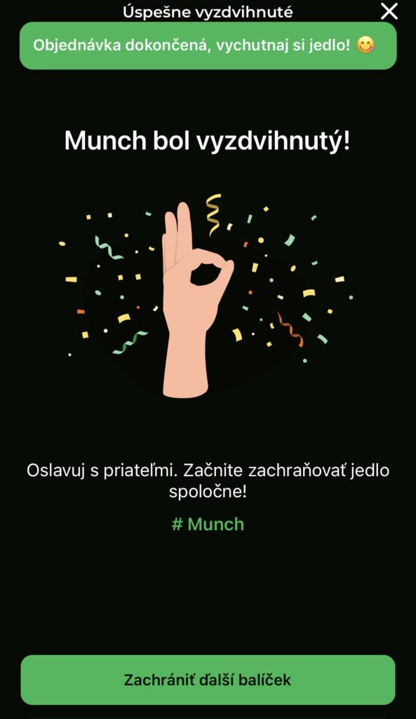 Už si vyskúšal aplikáciu Munch? Vychutnaj si dobré jedlo s priateľmi za zlomok ceny.
